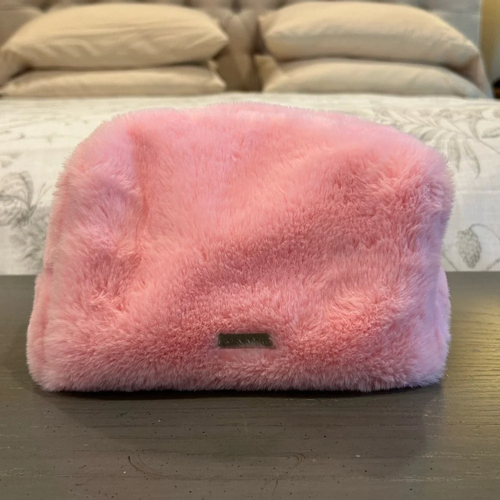 Skinny Dip X SpongeBob SquarePants Patrick Star Fuzzy Cosmetic Bag